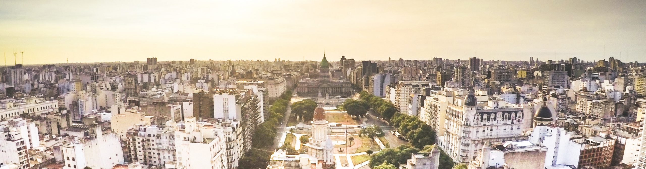 The skyline in Argentina