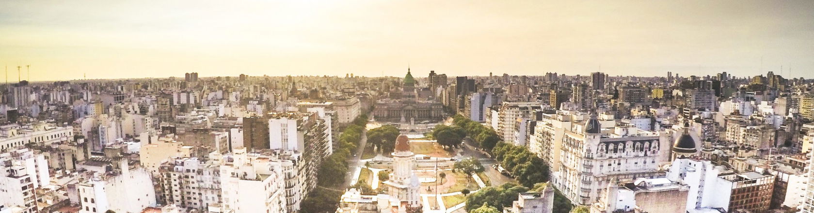 The skyline in Argentina