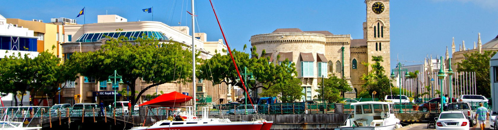 Cityscape in Barbados