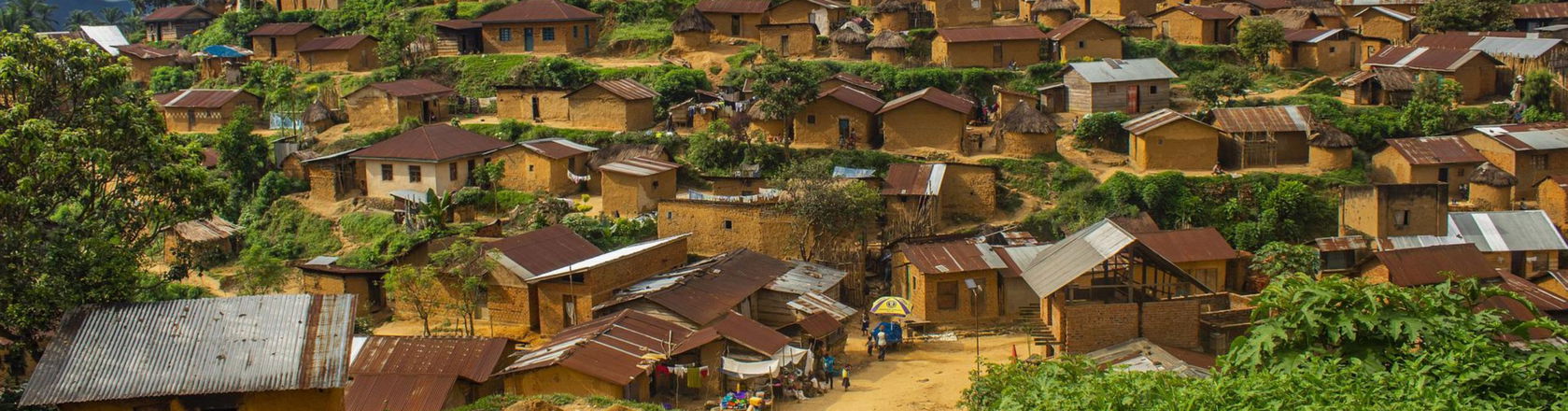 A small village in Congo