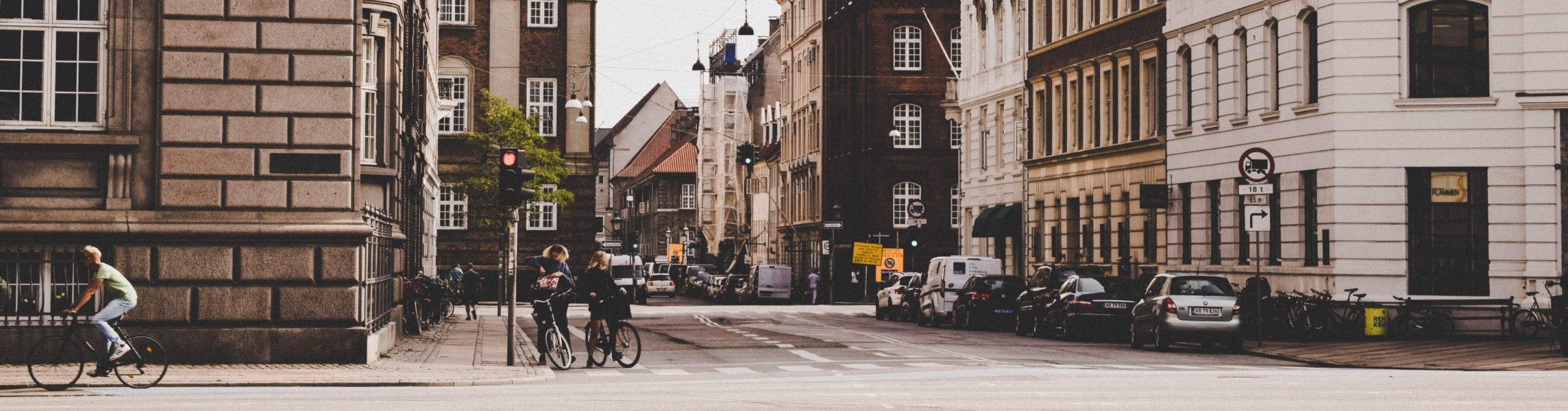 Nice street in Denmark