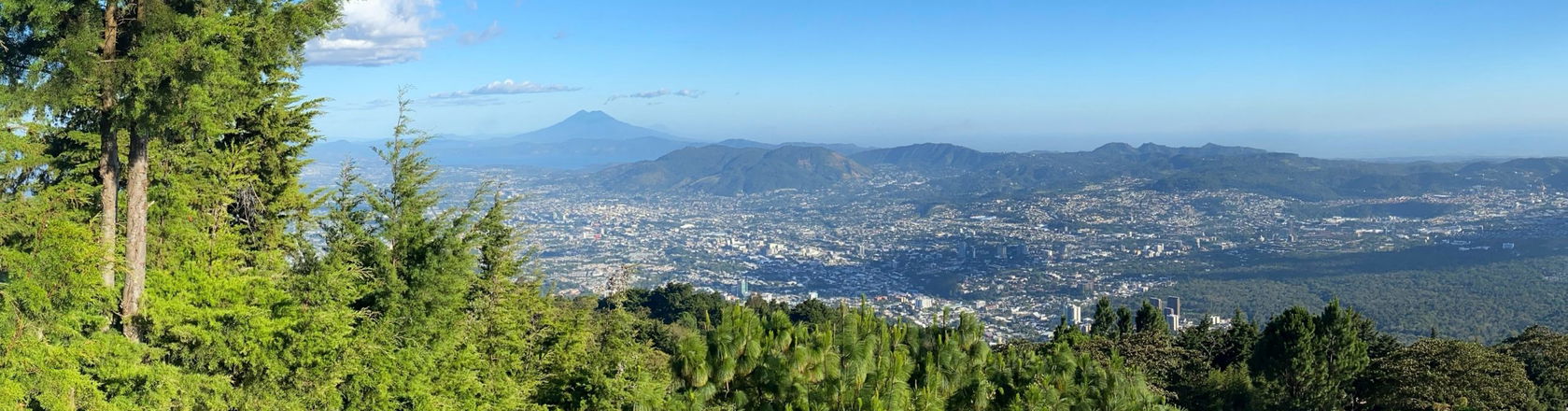 A valley in El Salvador
