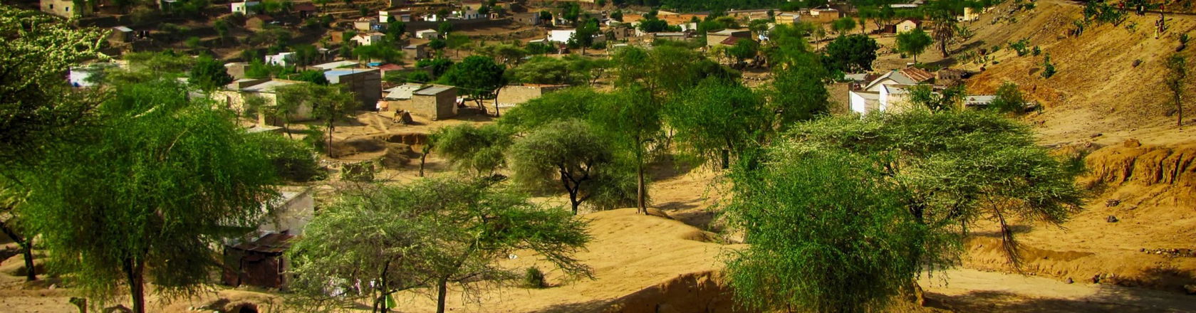 A small village in Eritrea