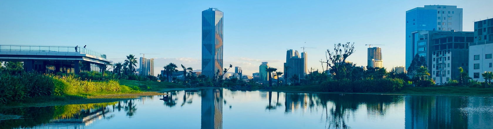 The skyline in Ethiopia