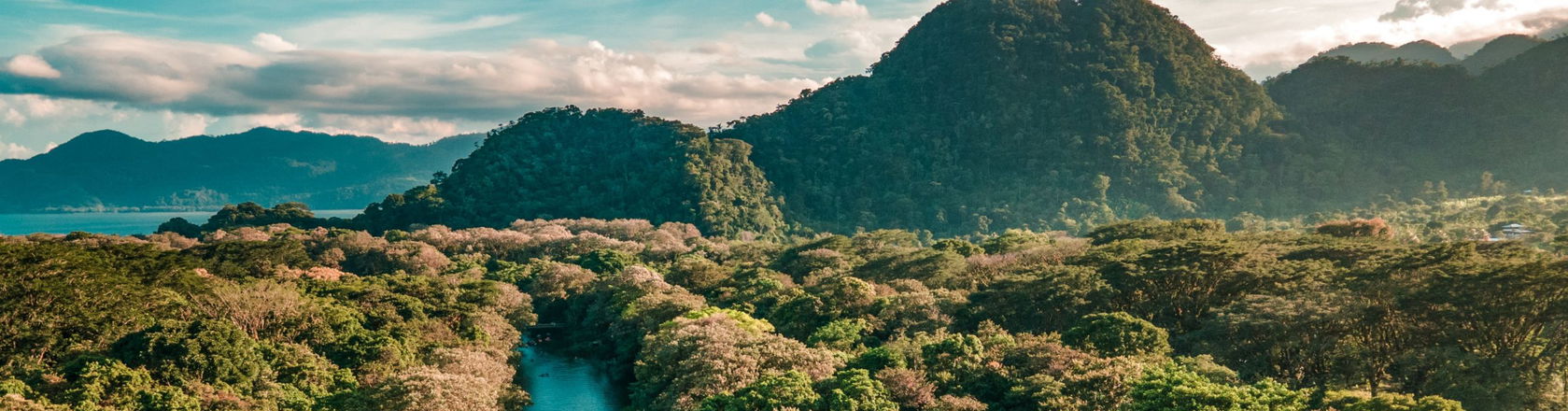 The mountains in Honduras