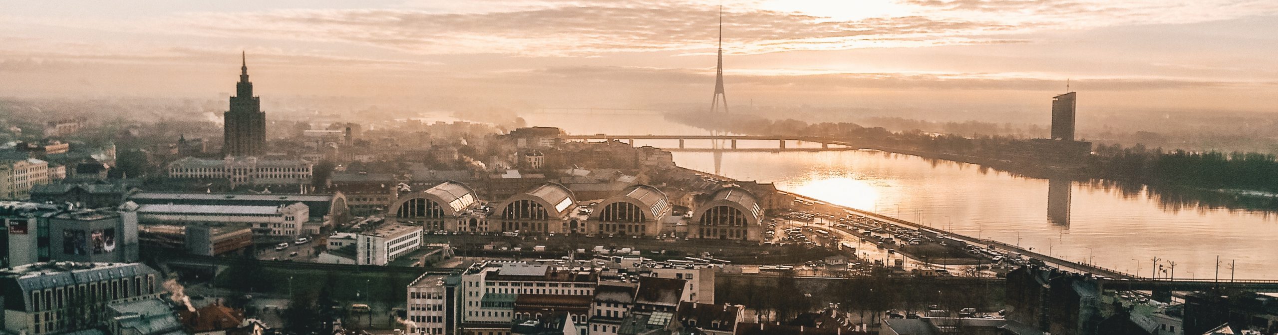 Latvia skyline