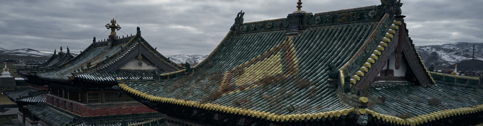 Mongolia typical architecture