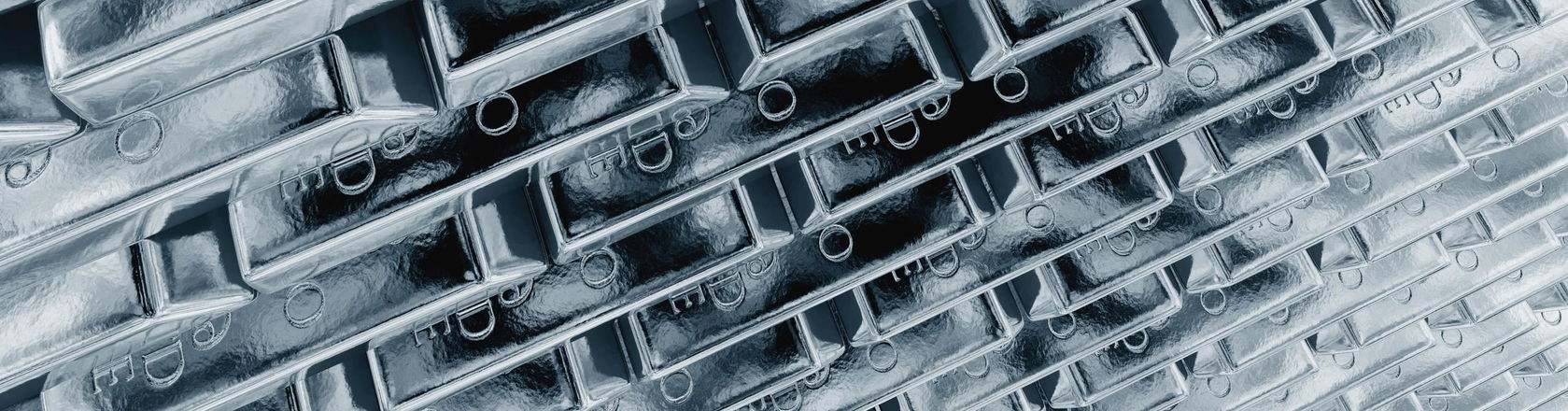 Pile of Palladium Ingot Bars