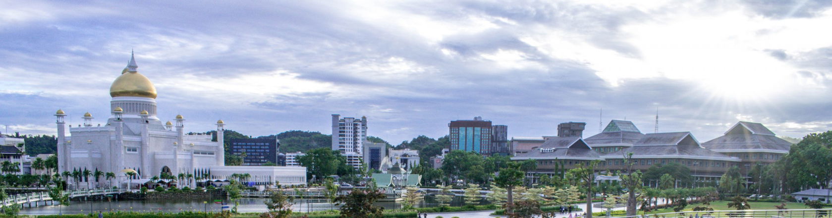 A mosque in Brunei