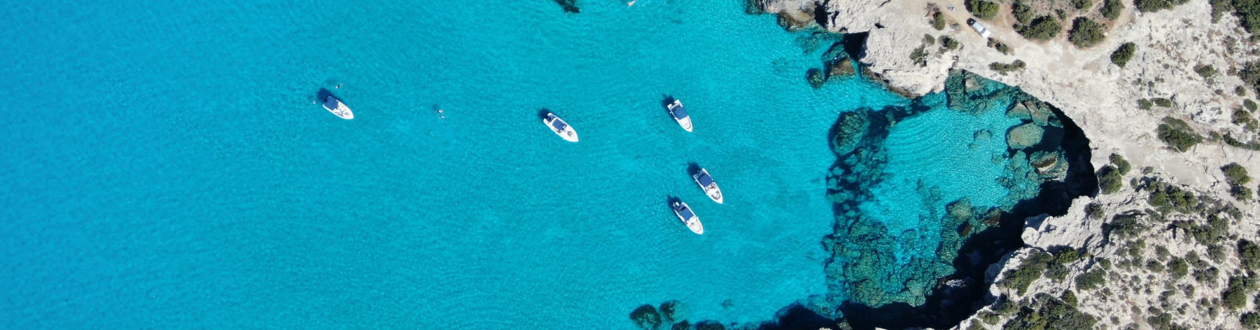 Cliff on the ocean in Cyprus