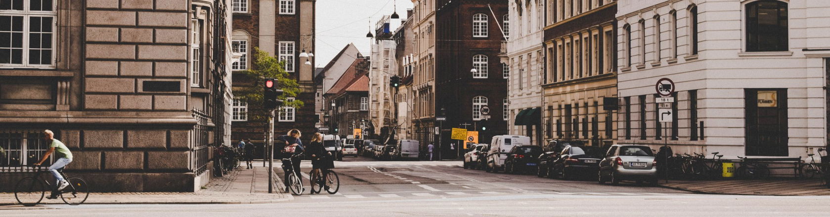 Nice street in Denmark