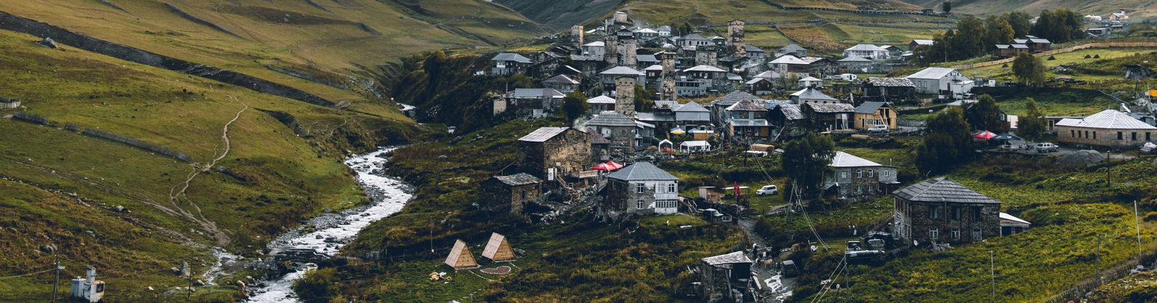 City next to a river in Georgia