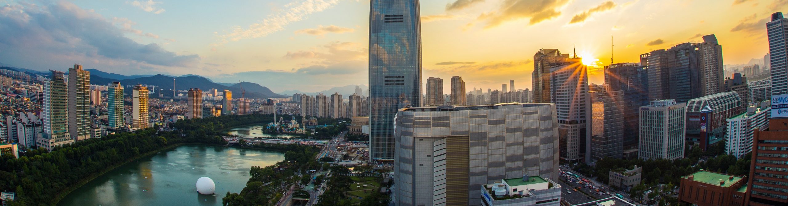 Korea skyline