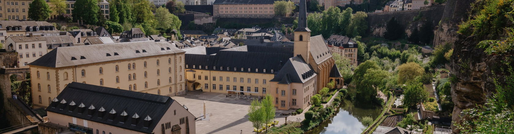 Cityscape in Luxembourg