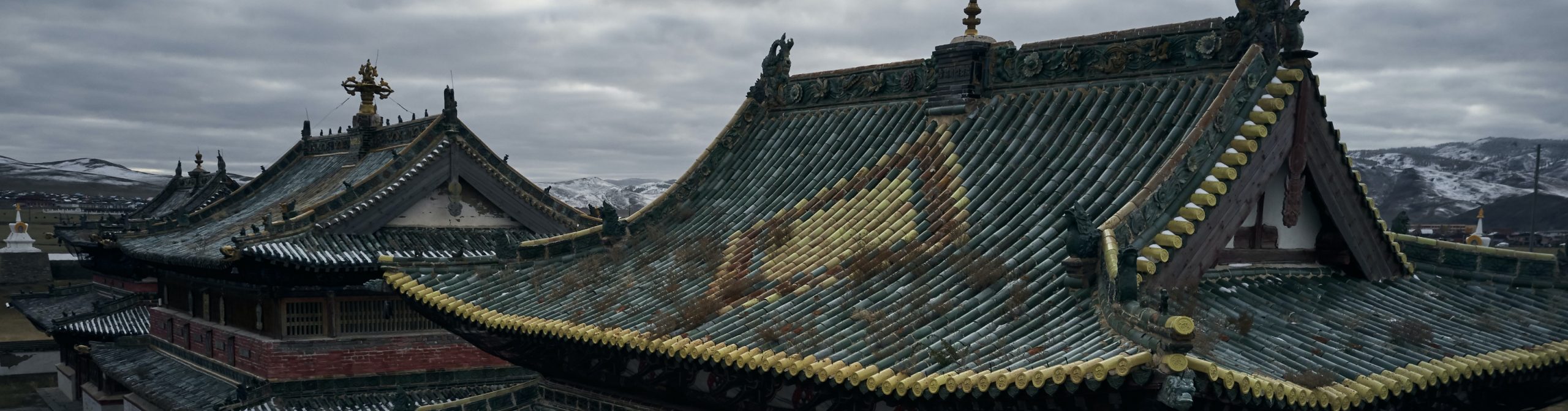 Mongolia typical architecture